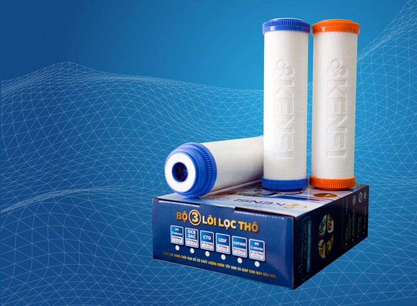 Thay mới lõi theo định kì duy trì tuổi thọ cho máy lọc nước